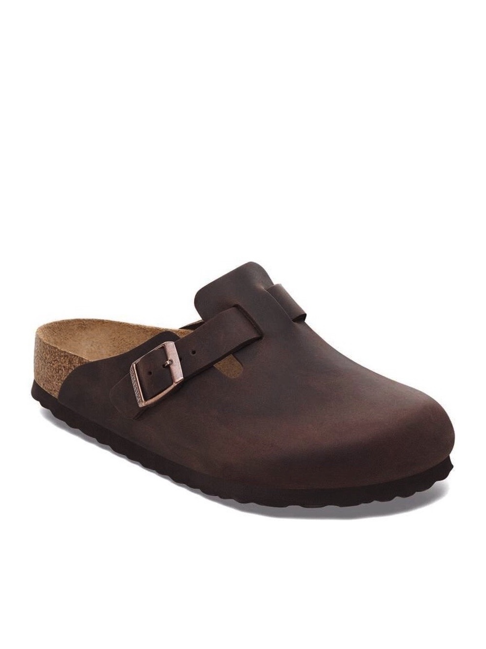 BIRKENSTOCK Boston Clog Oiled Leather Habana Brown 36 Narrow